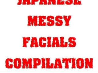 Japonsko neurejen facials kompilacija