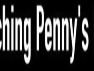 Concupiscent roscata penny pax utilizări dulce gură & ud suculent pasarica pentru vă rog penis!