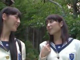Japānieši av lesbietes skolnieces, bezmaksas xxx filma 7.b