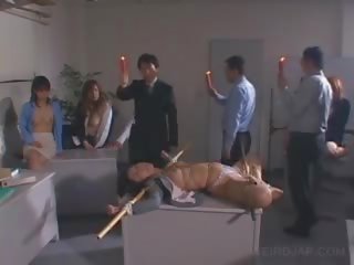 Hapones malaswa video alipin parusahan may smashing waks dripped sa kanya katawan
