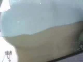 Nhật bản xe hơi rửa với cô ấy ngực phim