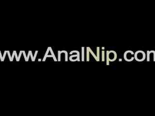 Diep anaal volwassen video- met harig japans kuiken