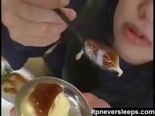 Jepang pemuda sperma dessert