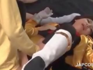Teen Japanese slattern Humping shaft Gets Boobs Squeezed